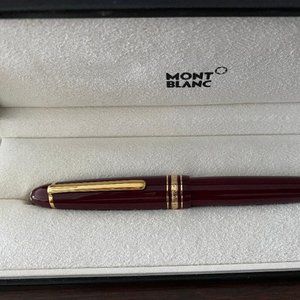 Montblanc Meisterstuck Legrand Bordeaux Fountain Pen